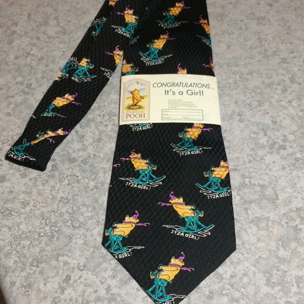 Disney Classic Pooh Silk necktie It’s a Girl